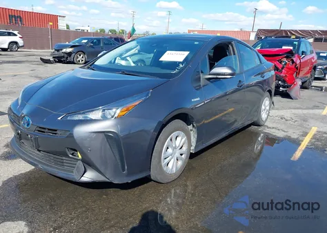 2022 Toyota Prius Le from USA, damaged, VIN JTDKAMFU0N3158870